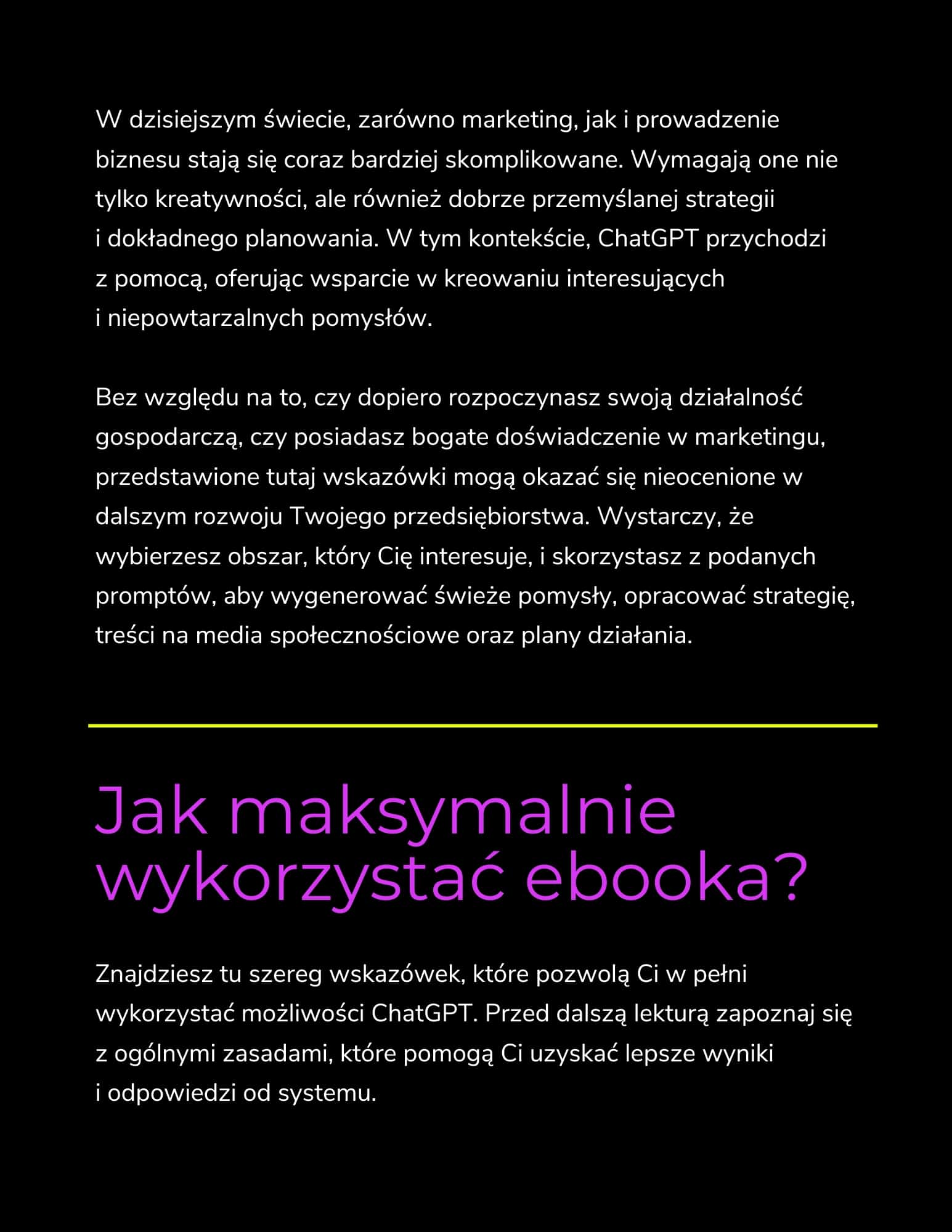 Ebook "Jak rozmawiać z ChatGpt?" - skuteczne prompty dla każdej branży - obrazek 2