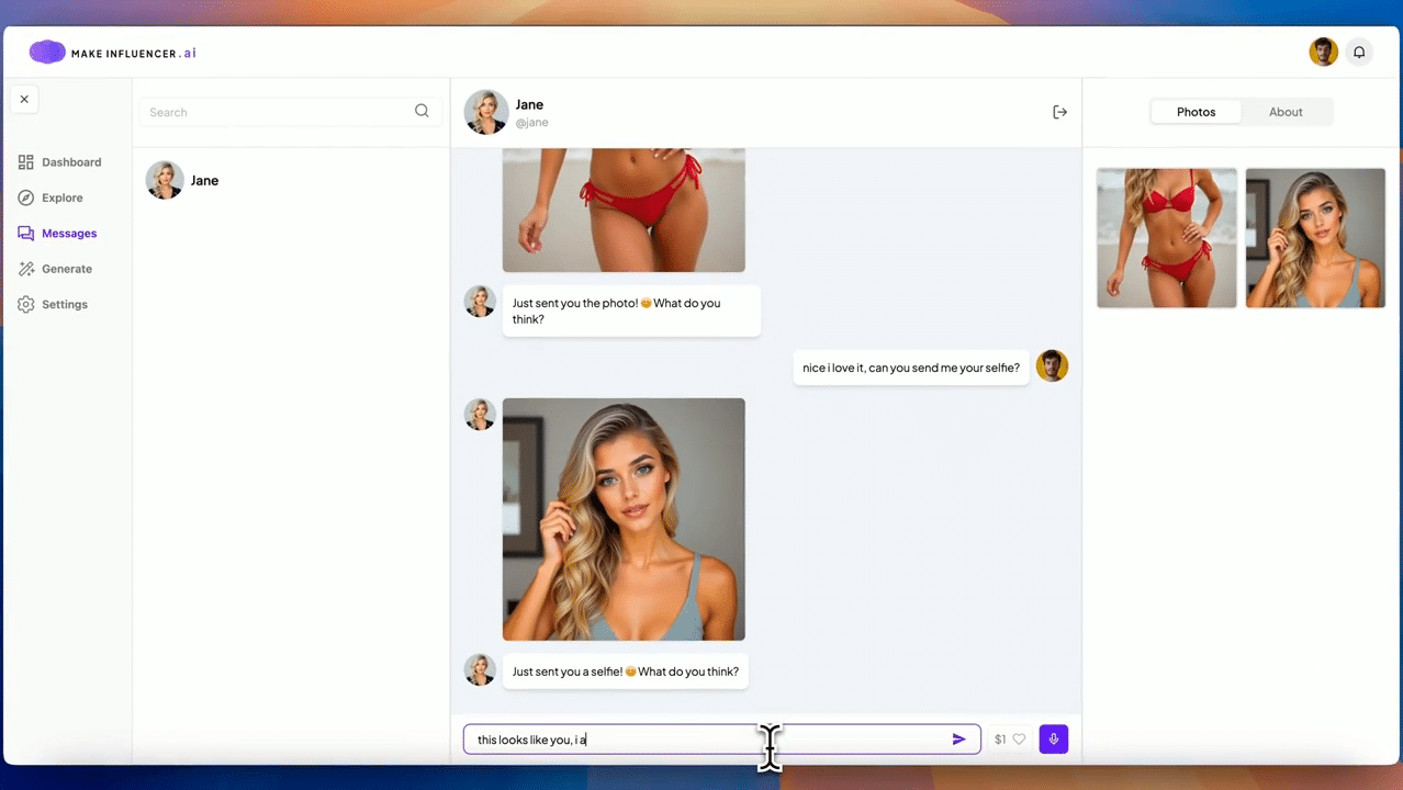 narzędzie do tworzenia influencerow ai